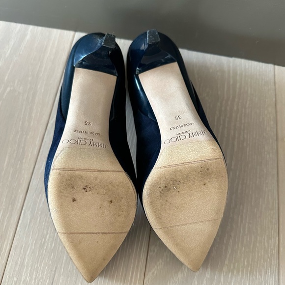 Jimmy Choo Suede Heels - Picture 4 of 4